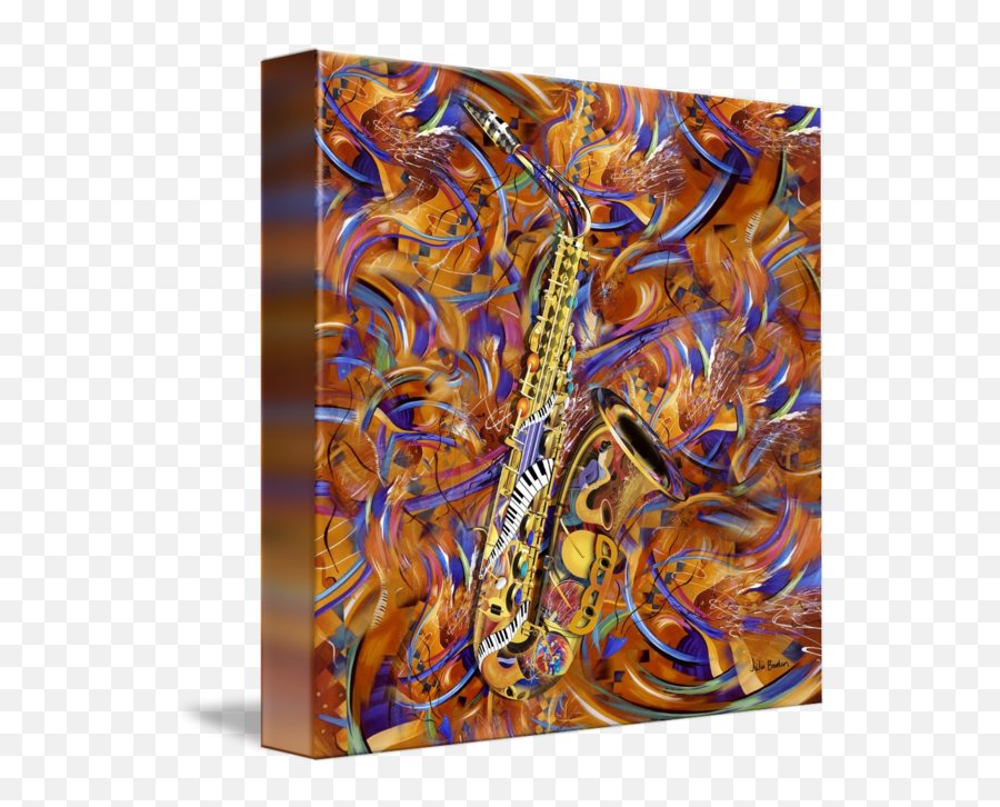 City Jazzy Music Painting - Vertical Png,Rust Icon 16x16