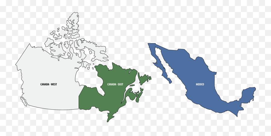 Download Mexico Icon Orange Png Image - Mexico Silhouette,Mexico Map Icon