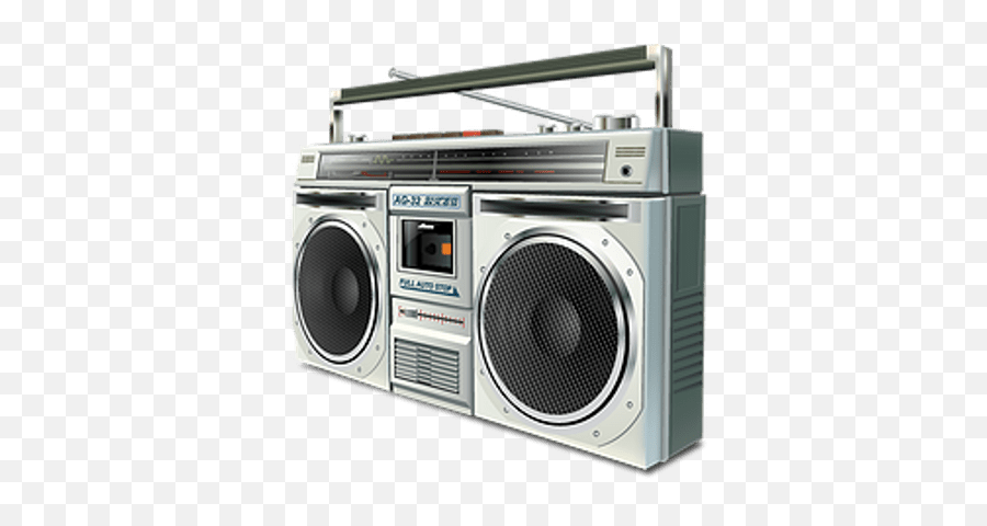 80s boombox png