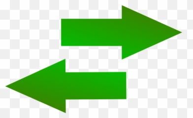 Left Right Green Arrow Icon Clip Art - vector png