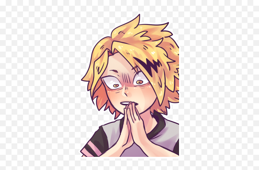 Sticker Maker - Bnha For Women Png,Kaminari Icon