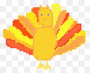 Thanksgiving Turkey Pixel Art Maker - Clip png