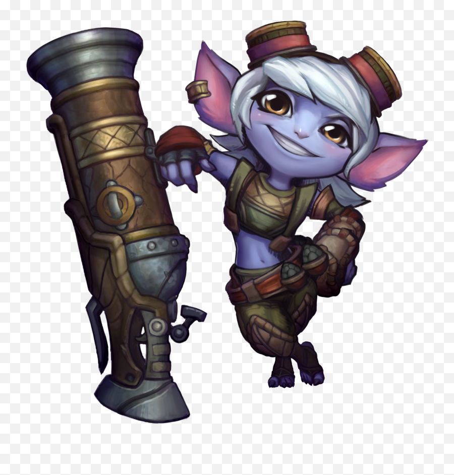 Where Does Tristana Stand In 55 1092211 - Png Images Pngio,Poro Png