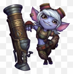 Where Does Tristana Stand In 55 1092211 - Png Images Pngio,Poro Png