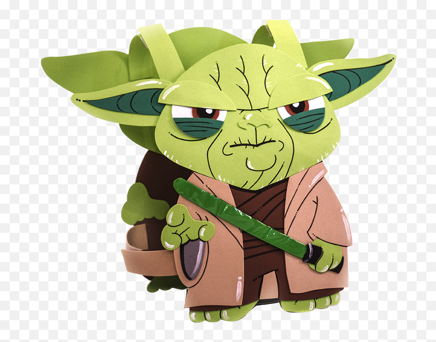 Yoda - Yoda En Goma Eva Png,Yoda Png