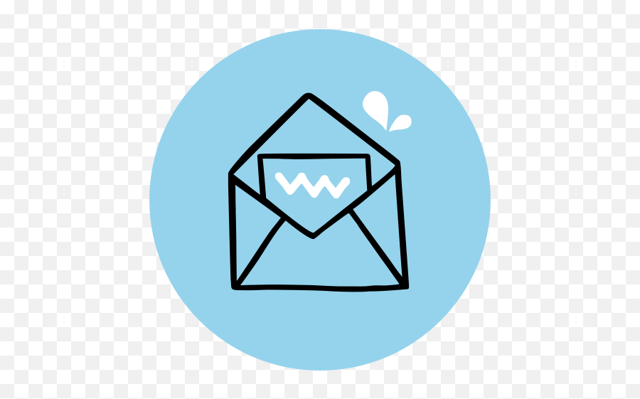 Contact Us Hello Bello - Transparent Mail Png Logo Black And White,Email Icon Files