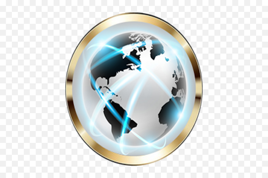 The Black Global Network - Earth Png,Internet Globe Icon Vector