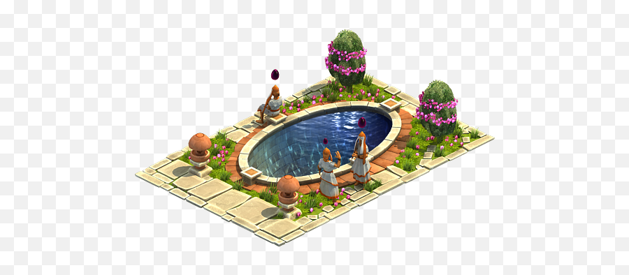 Easter Pond - Illustration Png,Pond Png