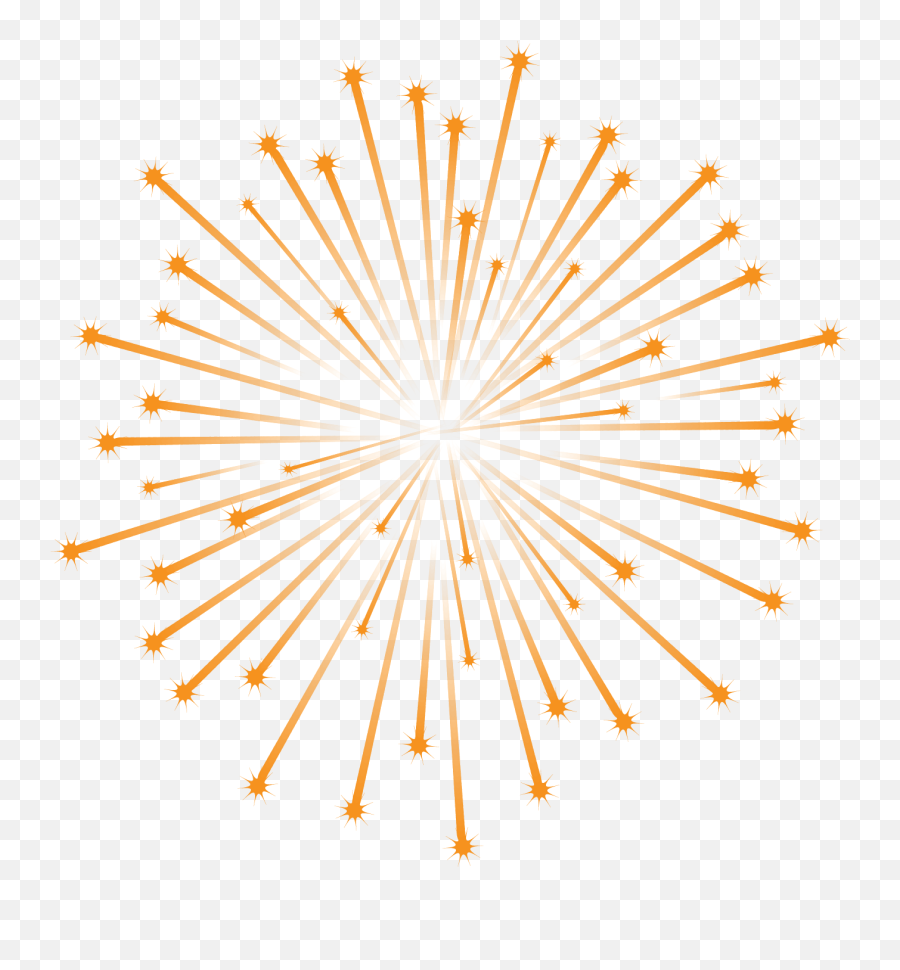Free Png Fireworks Gold