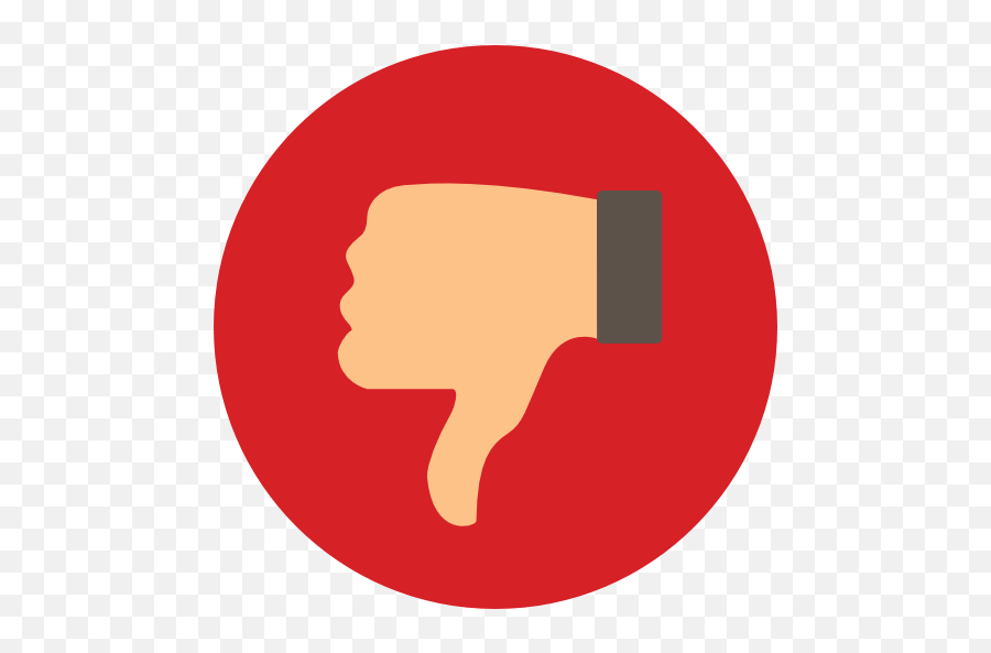 Dislike - Free Gestures Icons Icon Dislike Png,Facebook Dislike Icon