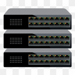 Array Computing Connection Hosting Hub Internet Modem - Server Switch Icon png