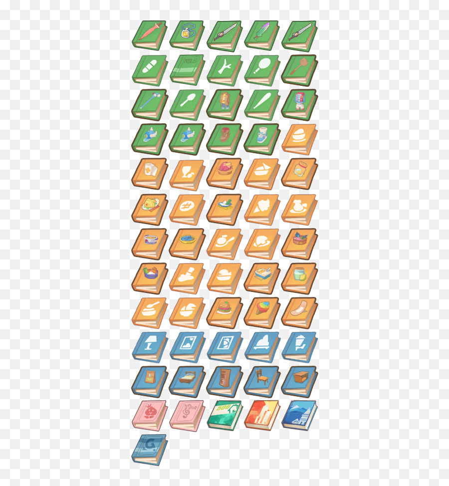 Nintendo Switch - My Time At Portia Crafting Book Icons Png,School Desktop Icon