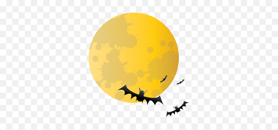 Bat Moon Download Png Image Arts - Scary Halloween Moon Png,Halloween Bat Png