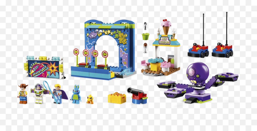 10770 Lego Toy Story 4 Buzz U0026 Woodyu0027s Carnival Mania - Lego 10770 Toy Story 4 Buzz Carnival Png,Toy Story 4 Logo Png