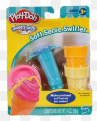 Play - Doh Sweet Shoppe Soft Serve Swirler Set Play Doh Sweet Shoppe Precio Png,Play Doh Png