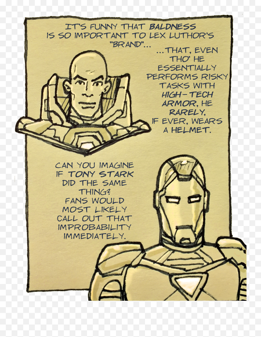 Point Of Exquisite Suspension Lex Luthor Has An Armor Problem - Lex Luthor On Helmet Png,Lex Luthor Png