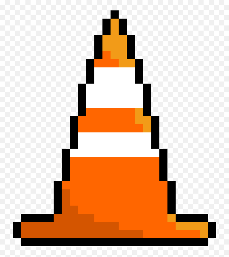 Pixilart - Traffic Cone By Citrusskies Spikes Png,Traffic Cone Png