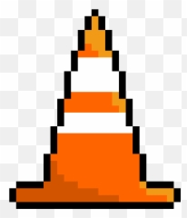 Pixilart - Traffic Cone By Citrusskies Spikes Png,Traffic Cone Png