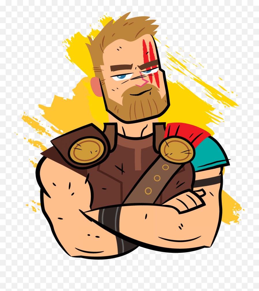 Face Clipart Thor Picture - Thor Ragnarok Clipart Png,Thor Logo Clipart