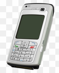 Mobile Phone Clipart Transparent Png - Nokia N Series Phones,Phone Clipart Png