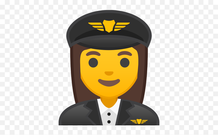 Woman Pilot Icon - Female Pilot Emoji Png,Pilot Png