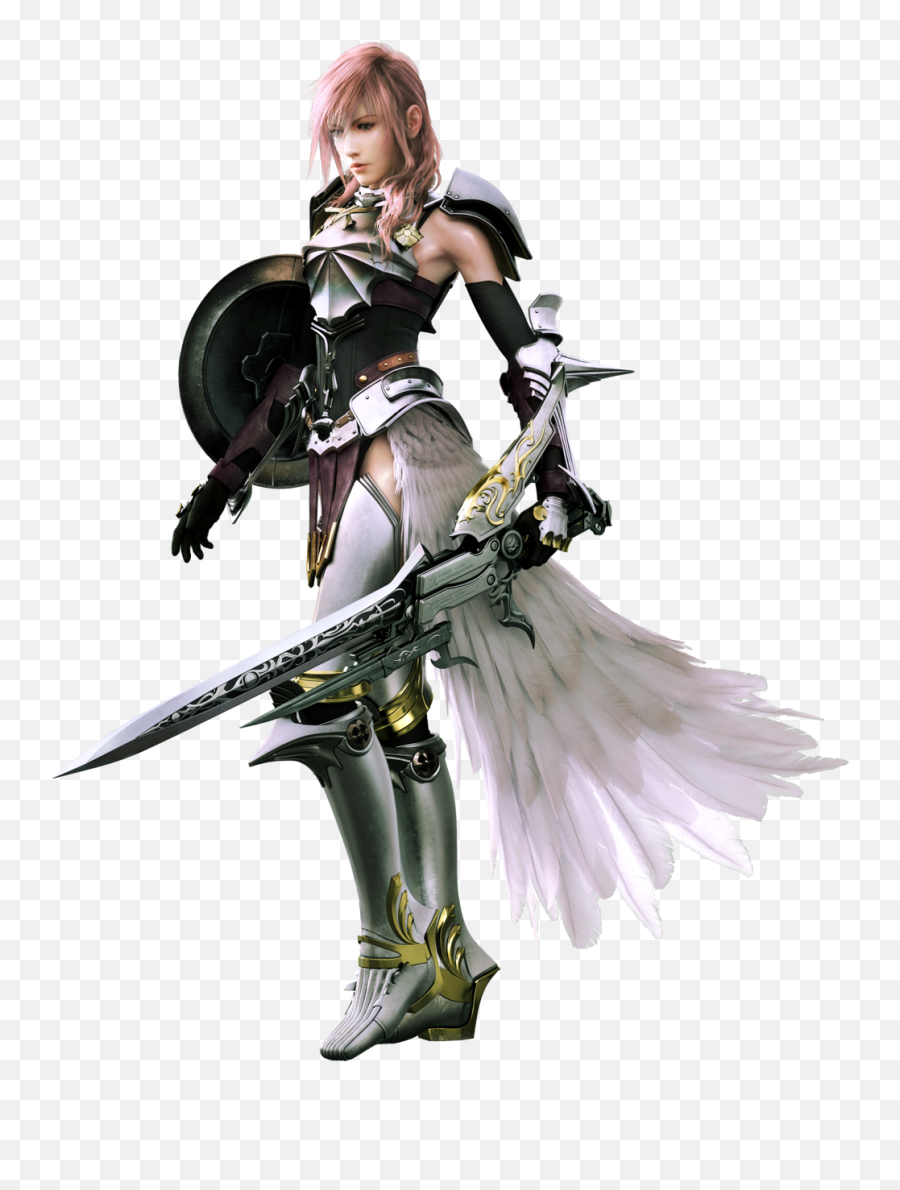 Video Game Characters - Lightning Final Fantasy Xiii 2 Png,Video Game Characters Png