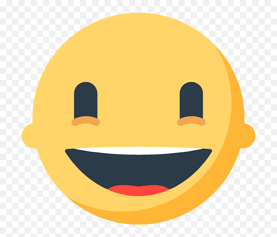 Grinning Face Emoji Clipart Free Download Transparent Png - Emoji Meaning,Smiling Emoji Png