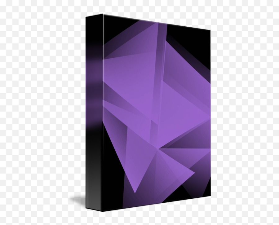 A Purple Frame Of Mind By Cj Moy - Triangle Png,Purple Frame Png