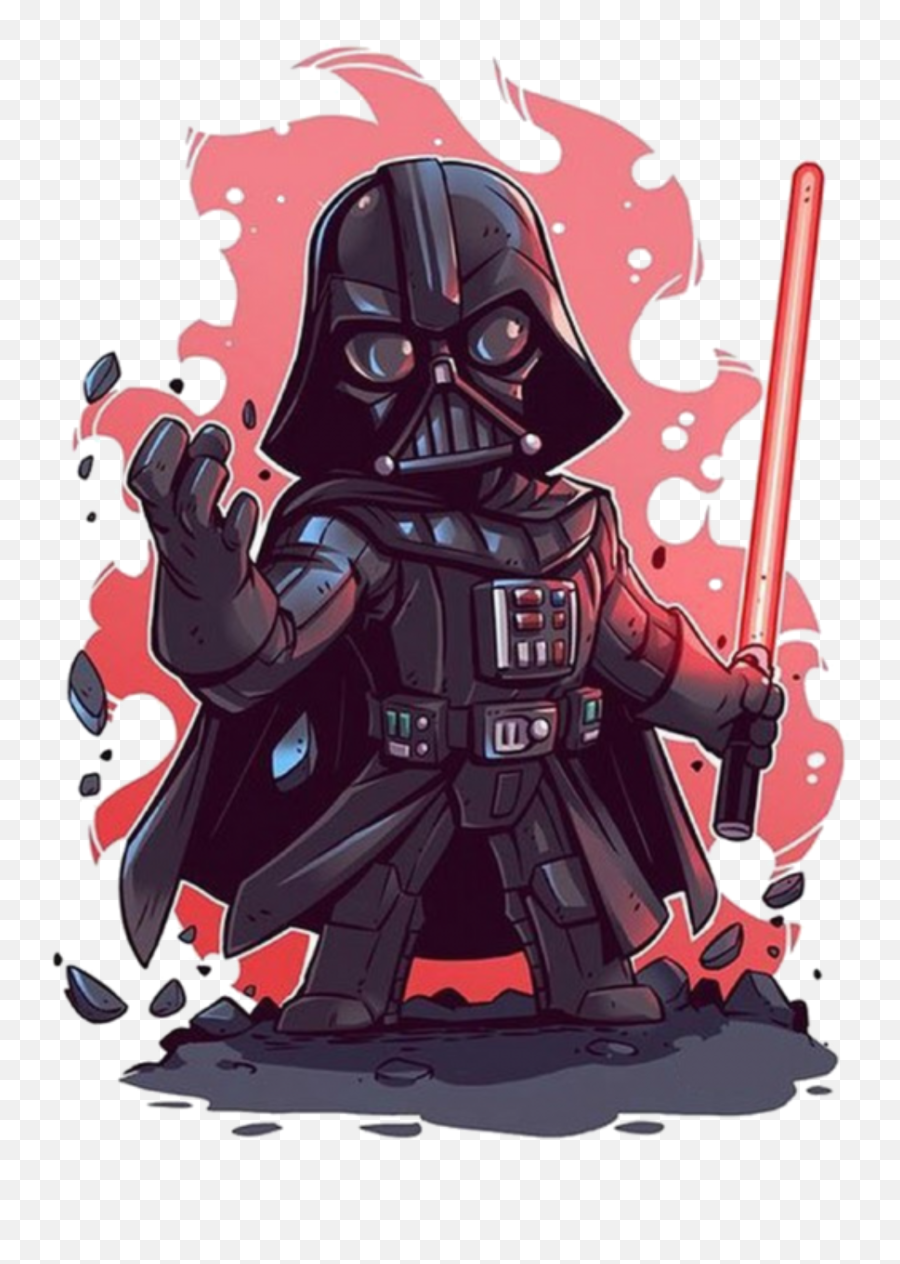 Cartoon Darth Vader Star Wars Png - Star Wars Darth Vader Cartoon,Darth Vader Png