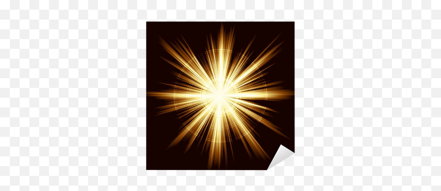 Golden Ight Burst Fireworks Lens - Light Flashed Png,Gold Flare Png
