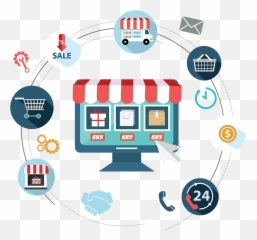 Download Hd E - Commerce E Commerce Development Transparent E Commerce In Png,Development Png