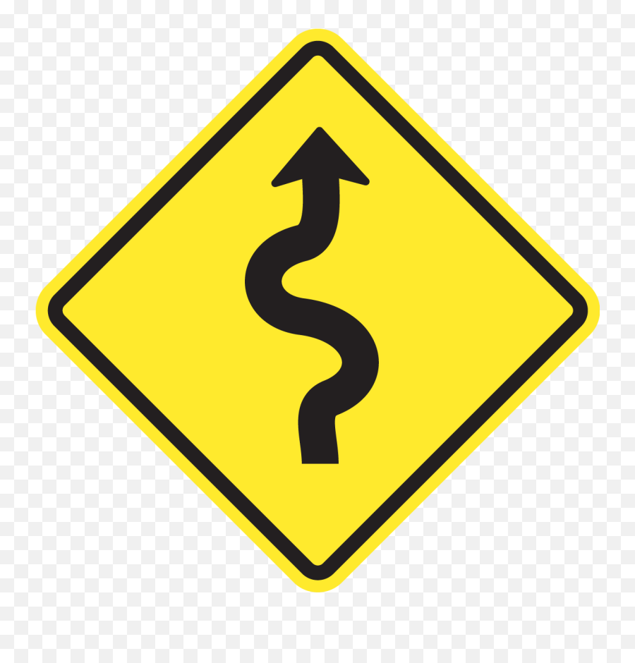 Show Answer - Winding Road Sign Png Clipart Full Size International Antarctic Centre,Yield Sign Png