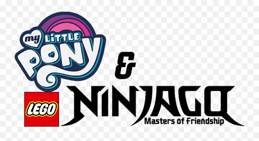 Lego Ninjago U0026 My Little Pony Masters Of Friendship - Graphic Design Png,My Little Pony Logo Png