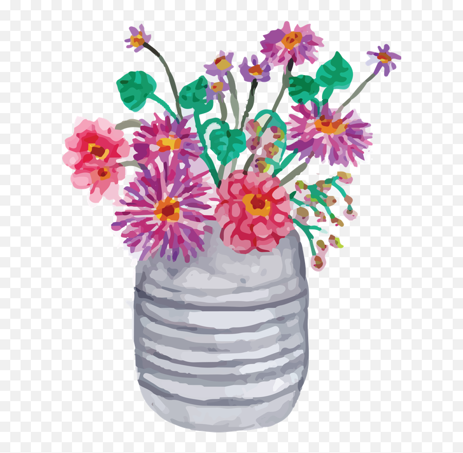 Download Asset 1 - Cute Hand Painted Flowers Wall Tapestry Bouquet Png,Tapestry Png