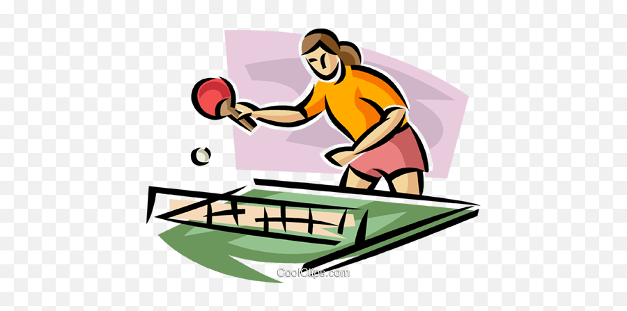 Download Ping Pong Players Royalty Free - Clip Art Png,Ping Pong Png