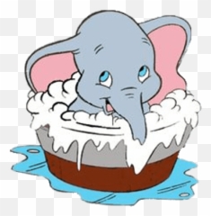 Dumbo In Bath Tub Transparent Png - Dumbo Png,Dumbo Png