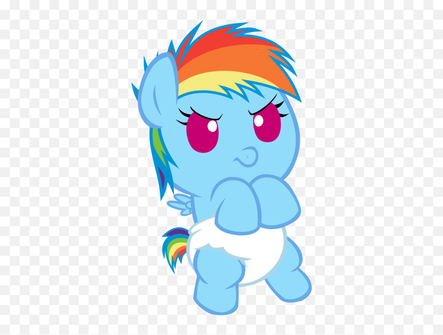 Download Hd My Little Pony Friendship - My Little Pony Rainbow Dash Baby Png,Rainbow Dash Png
