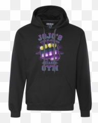 Star Platinum Gym Premium Fleece Hoodie - Hoodie Png,Star Platinum Png