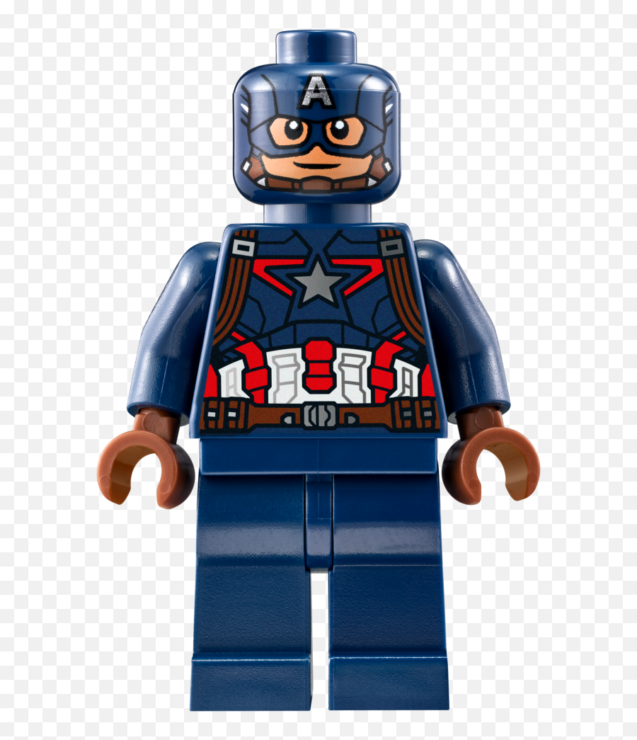Download Captain America - Lego Marvel Super Heroes The Lego Captain America Figure Png,Captain Marvel Transparent
