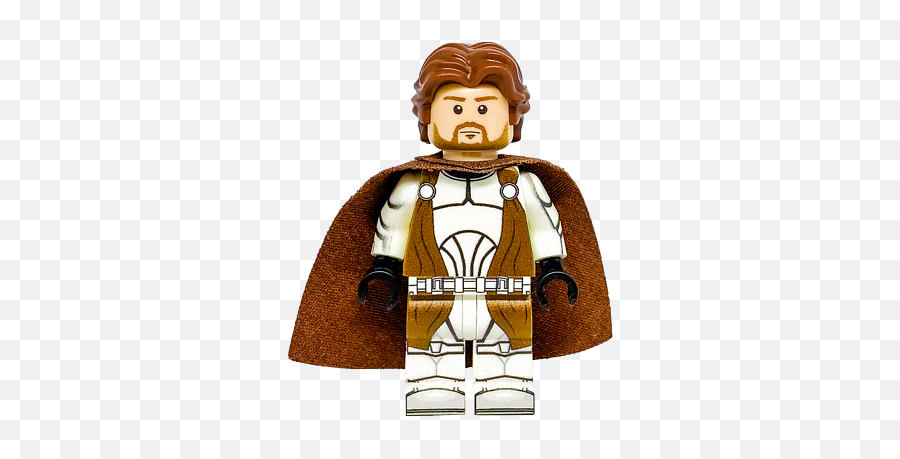 Custom Lego Star Wars Minifigure Obi - Wan Kenobi Ebay Obi Wan Kenobi Clone Armor Lego Png,Obi Wan Png