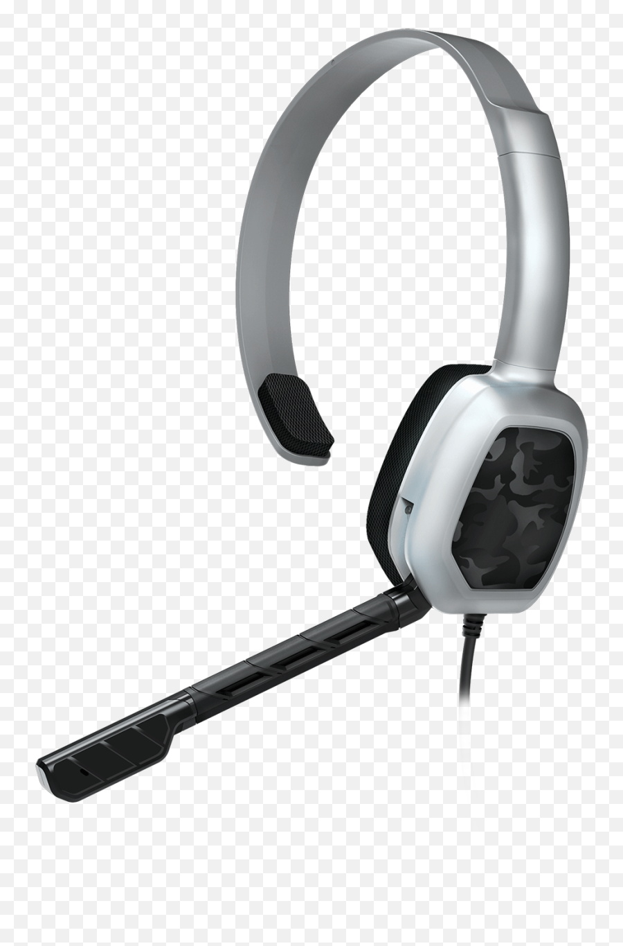 Pdp Xbox One Lvl 1 Chat Gaming Headset Grey 048 - 040naycam Pdp Afterglow Lvl 1 Png,Gaming Headset Png