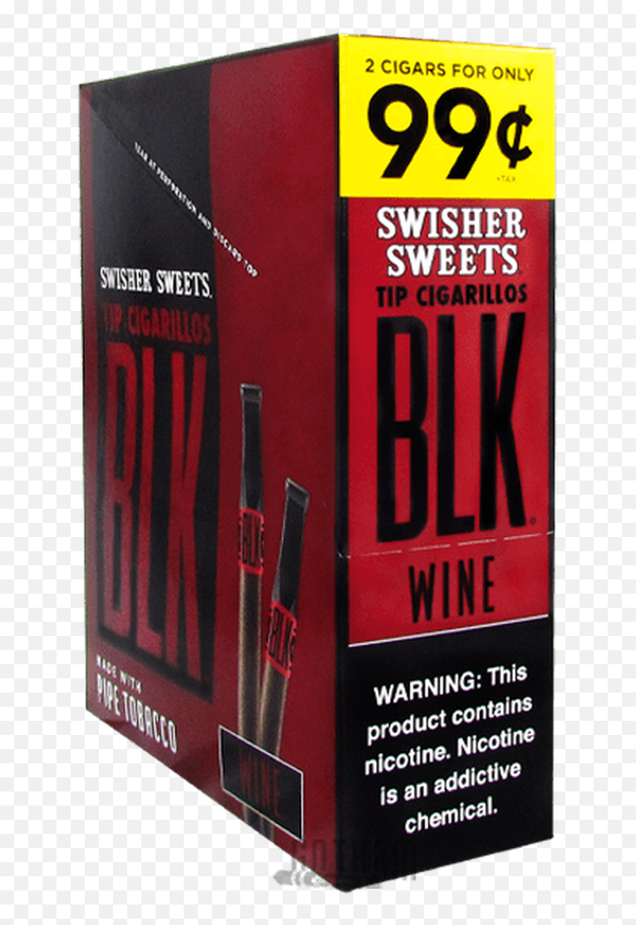 Swisher Sweets Blk Tip Cigarillos Wine - Swisher Sweets Png,Swisher Sweets Logo