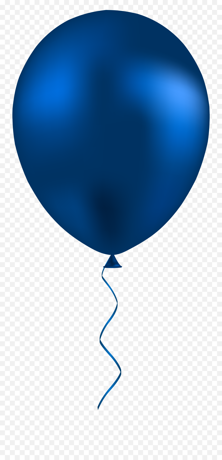 Blue Balloons Clipart Png Balloon - Dark Blue Balloon Png,Hot Air Balloon Transparent