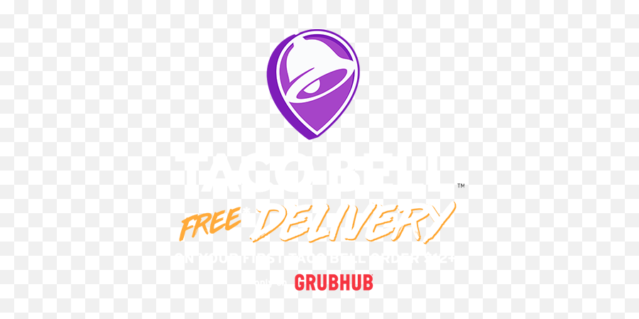 Taco Bell Free Delivery For Halloween Milled - Language Png,Grubhub Logo Png