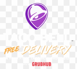Taco Bell Free Delivery For Halloween Milled - Language png
