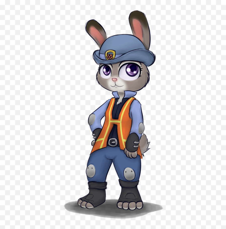 Lieutenant Judy Hopps By Roxandasher - Fur Affinity Dot Net Cartoon Png,Judy Hopps Png