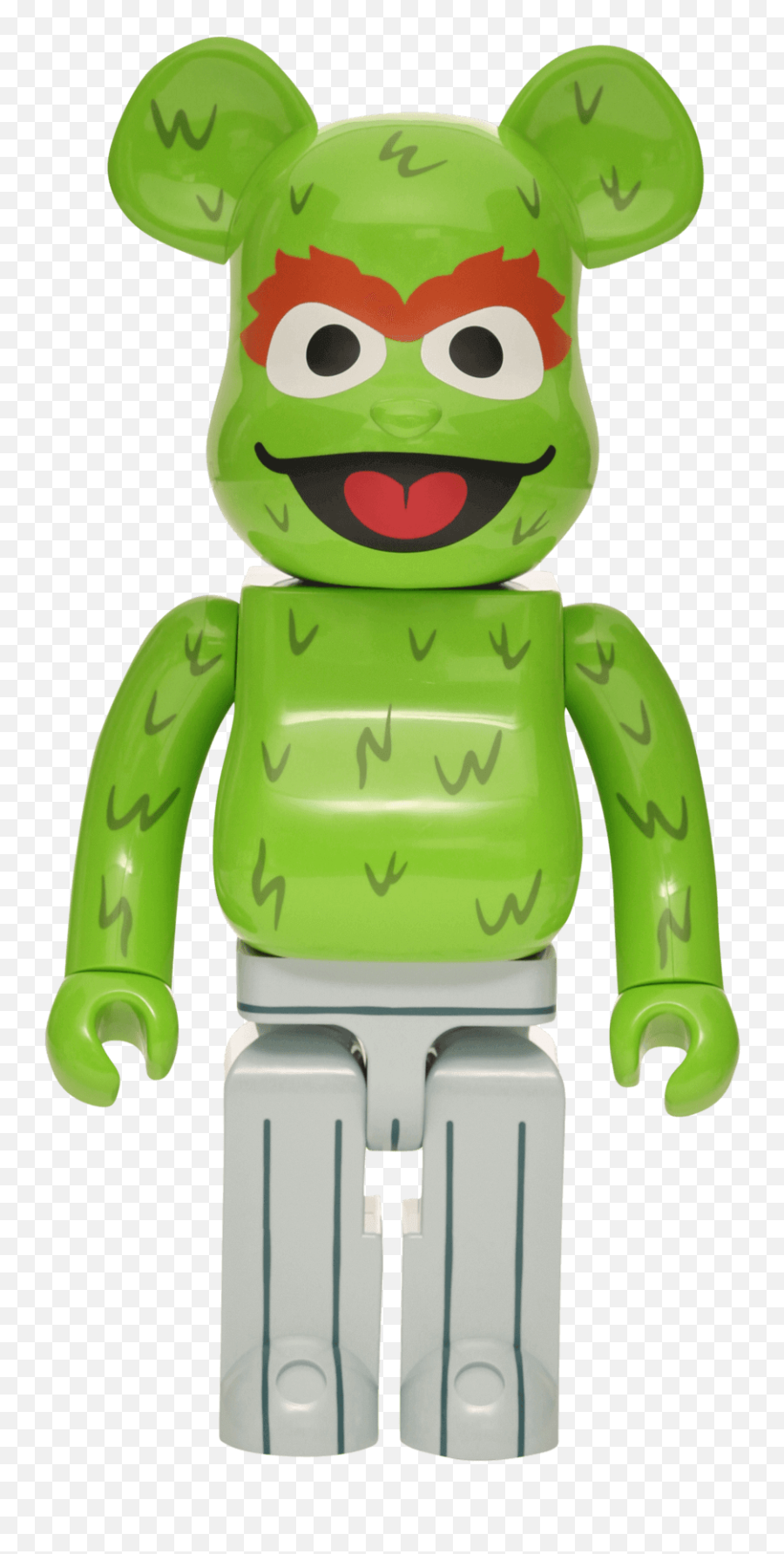 Medicom Oscar The Grouch Muppet - Palm Angels Bearbrick Png,Oscar The Grouch Transparent