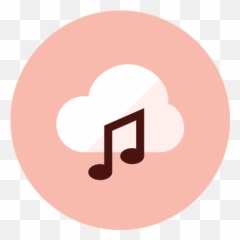 Cloud Music Free Icon Of Kameleon Red - png