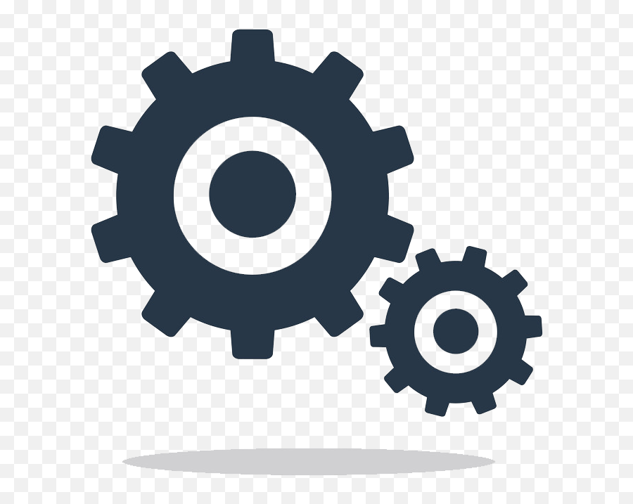 Icon Gears Png Transparent - Dll File Icon,Grunge Icon Set