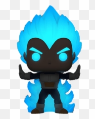 Covetly Funko Pop Animation Vegeta Powering Up Glows - png